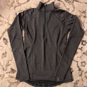 Gray Reebok Small Running Track Jacket